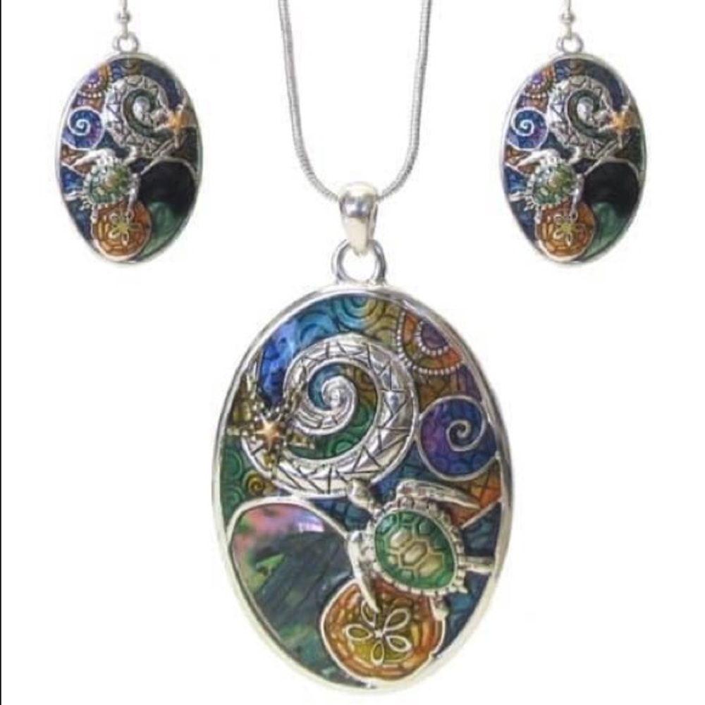 Necklace & Earrings